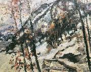 Lovis Corinth Walchensee mit Herzogstand im Schnee France oil painting artist
